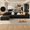 Black, variant on Convertible Sofa Bed, Lofka L Shaped Sleeper Couch for Office, Living Room, Light Gray