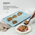 thumbnail image 4 of KitchenAid Aluminized Steel Nonstick 13x18-inch Cookie Baking Sheet Pan, Mineral Water Blue, 4 of 8