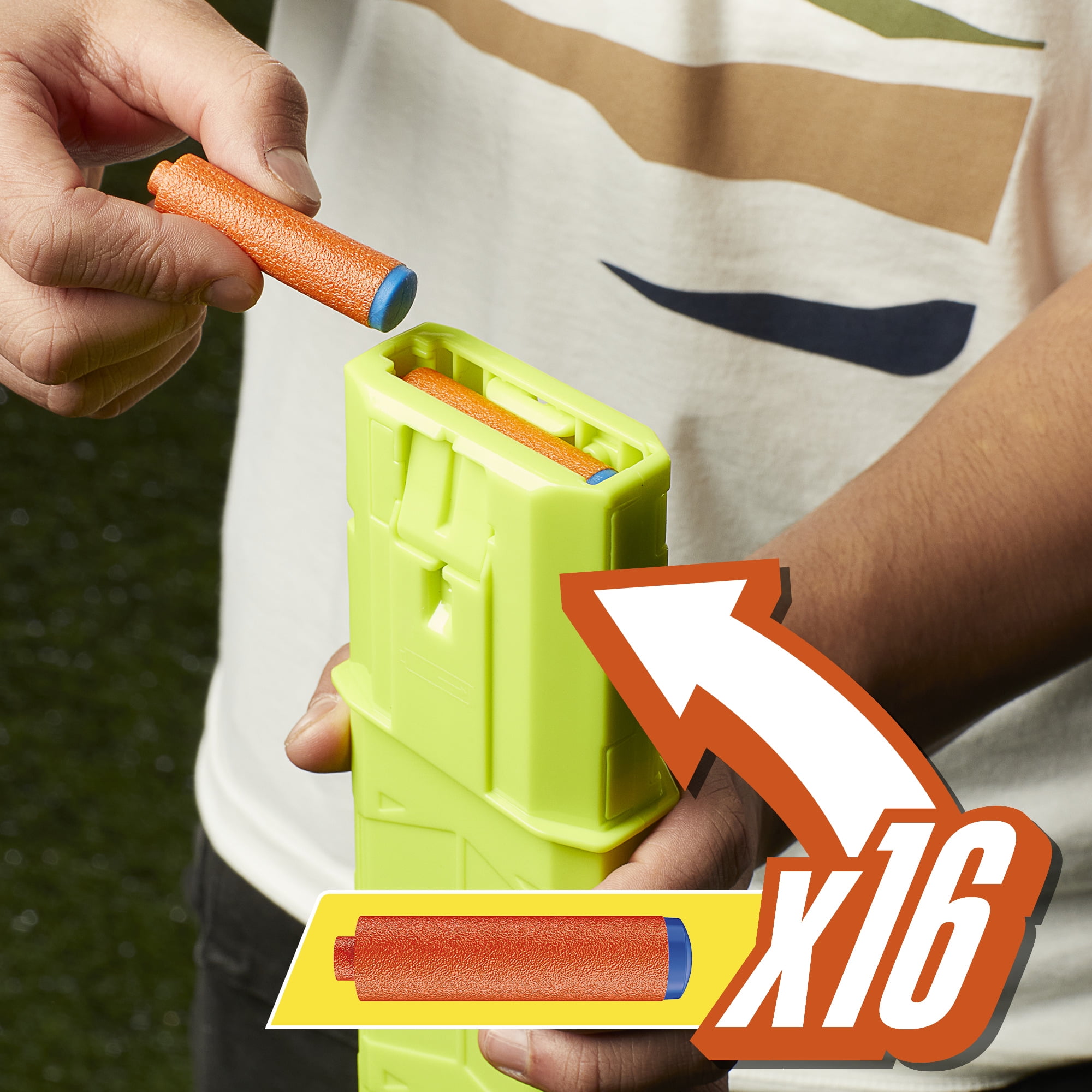 Nerf N Series Sprinter Motorized Blaster, 16 Nerf N1 Darts Compatible Only with Nerf N Series