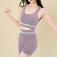 thumbnail image 4 of Bixock Tank Tops for Womens Sleeveless Blouse Back Support Crew Neck Fixed Cup Shockproof Sports Top Beach Vacation Summer Clothes, 4 of 6