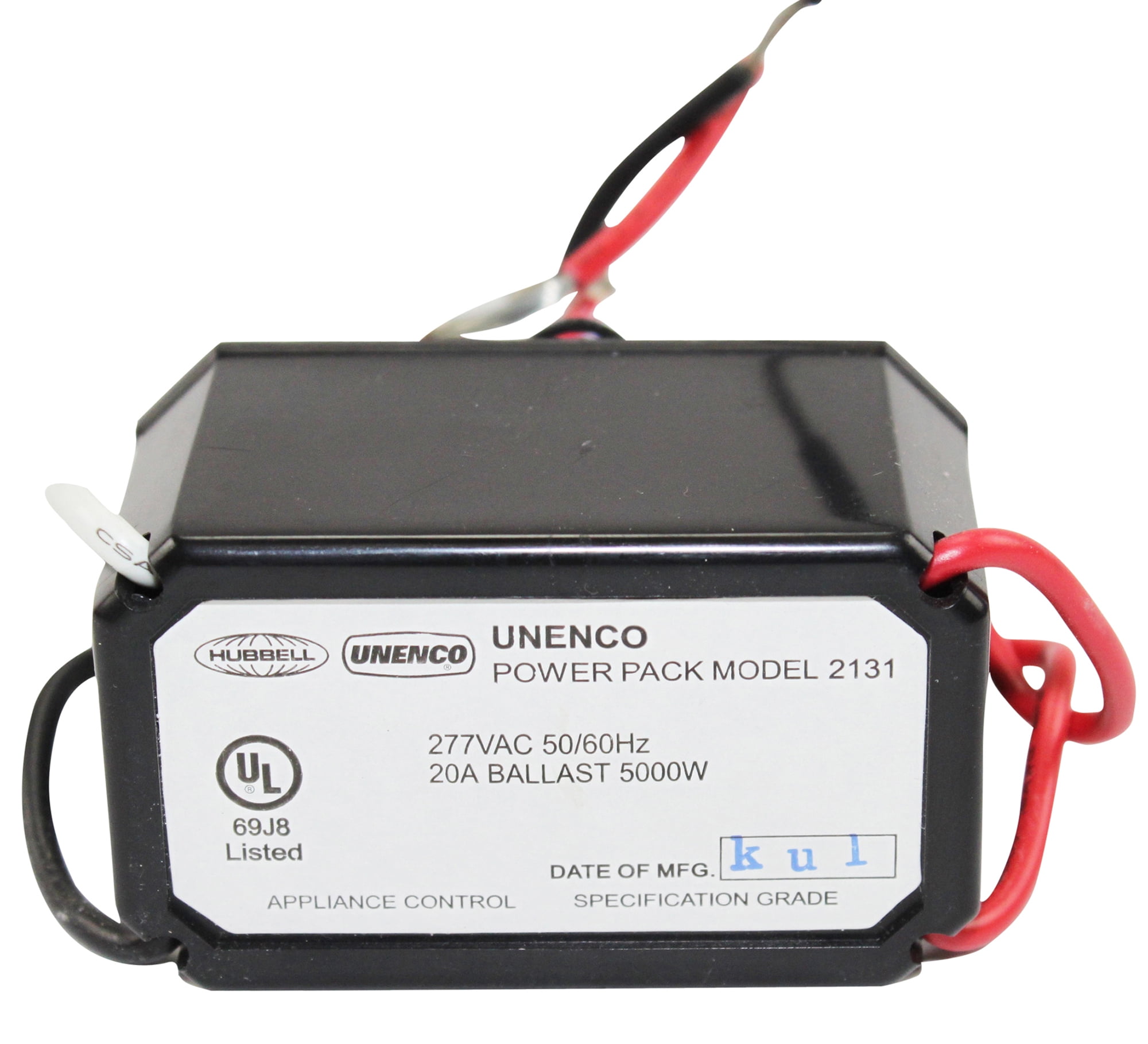 Hubbell Switch Power Pack 277 Vac 2131 213-1 Occupancy Sensor Pack