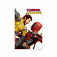 thumbnail image 3 of Póster de arte de pared de la película Deadpool y Wolverine de 2024, impresión artística de la película de superhéroes de Disney, pintura en lienzo colorida, decoración de la sala de lectura, 3 of 5