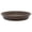 Chocolate brown, variant on HC Companies Classic Plastic 10 Inch Round Flower Pot Plant Saucer, Sandstone