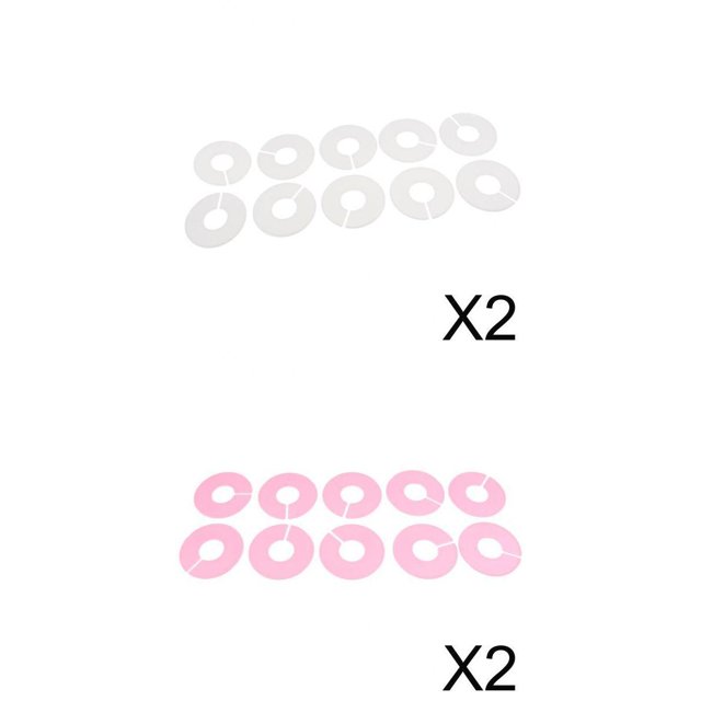 Clothing Rack Size Dividers Round Clothing Rack Hanger Size Dividers Wardrobe