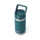 thumbnail image 4 of Botella YETI Rambler Jr. 350 ml para niños con tapa de pajita, color agave, color verde azulado, 4 of 5