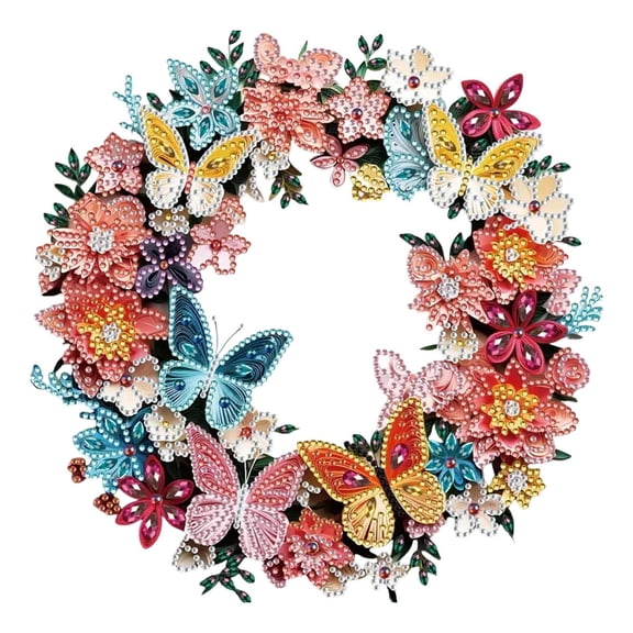 5D Diamond Painting Kit for Adults Special Shaped Rhinestone Art DIY Craft with Full Round Drill Relaxing Activity for Home Decor and Creative Gift Pink