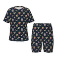 thumbnail image 1 of Fotbe Fastfood Pijama Estampada de 2 Piezas para Niños – Ropa de Dormir de Manga Corta Cómoda para Niños y Niñas, Camiseta y Shorts de Algodón-XX-Large, 1 of 6