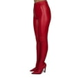 thumbnail image 2 of Jeffrey Campbell 2-in-One Red Stiletto Heel Pointed Toe Pull On Pant Boots Pumps (Red, 8.5), 2 of 5