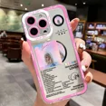 thumbnail image 3 of Funda para teléfono S-Swift Singer T-Taylor para iPhone 16 15 14 13 12 11 Mini Pro Max X XR XSMax 7 8 Plus SE20 Funda transparente, 3 of 5