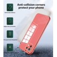 thumbnail image 4 of Compatible with Xiaomi Mi 11 Lite Case Silicone Shockproof Xiaomi Mi 11 Lite 5G Phone Case Anti-Scratch Ultra Thin Plating TPU Cases (Xiaomi Mi 11 Lite, Camellia Red), 4 of 12