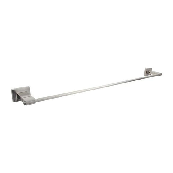 Boann BNASTB24 European Design Solid Stainless Steel Bathroom Towel Bar - 24 in.