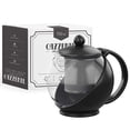 thumbnail image 1 of Tetera Cazzenie con Infusor de Acero para Té y Tisana 750 ml Negro, 1 of 8