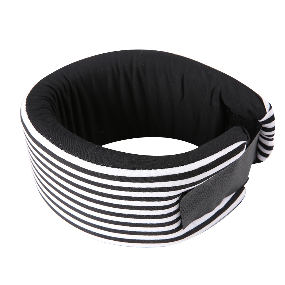 Neck Brace, Black & White Cervical Collar, Migraines Headache For Men Women Relieves Pain
