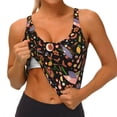 thumbnail image 4 of Lsque BBQ Party Printed Women'S Sports Bra, Compression, Moisture Wicking, High-Impact Sports Bra For Women,Supportive sports bra-X-Large, 4 of 9