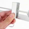 thumbnail image 3 of IDEANATEGRATE Colgadores Para De Aleación De Aluminio Con Clips Antideslizantes Para, 3 of 8