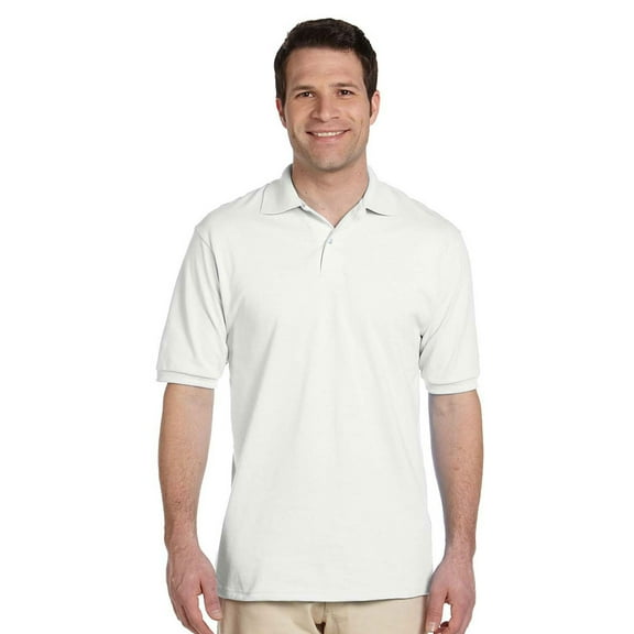 Jerzees Mens Stain Resistant Polo Shirt with SpotShield, Pack of 6