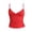 Red, variant on WHEANG Polka Dot Tank Tops for Women Summer Fashion Slim Fit Camisole Adjustable Spaghetti Strap Sleeveless Tank Top Y2K Vintage Fitted V-Neck Camisole Tops for Women Size L Red