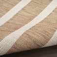 thumbnail image 3 of Nourison Positano Indoor/Outdoor Jute Ivory 5' x 7' Area Rug (5x7), 3 of 9