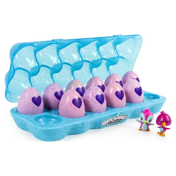 Hatchimals CollEGGtibles Season 2, 12 Pack Egg Carton by Spin Master - Electronic Pets