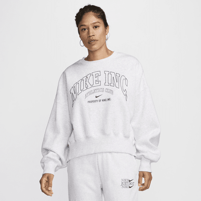 Crewneck Sweatshirt Nike Fleece Sweatshirt Womens Nike Sportswear