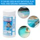 thumbnail image 4 of Tabletas de limpieza de piscinas Kit de aplicador con dispensador de Ehuebsd cloro efervescente desinfectante con jaula de cloro 100 piezas 100g, 4 of 9