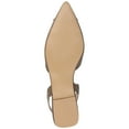 thumbnail image 6 of Journee Womens Hannae Sling Back Pointed Toe Flats, Widths Available, 6 of 9