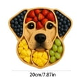 thumbnail image 3 of BOZHOU Wooden Dog Shaped Fruit Plate For Indoor Use Decorative Serving Tray Unique Kitchen Dining Table Centerpiece Pet Lover, 3 of 6