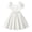Z-01White, variant on Girls Satin Dress Ruffle Short Sleeve Tulle Front A-Line Long Gown Pageant Prom Princess First Communion Flower Girl Dress