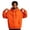 173#Orange, variant on Men's Cotton Fleece Pullover Hoodie Loose Fit Ultra Soft Hooded Sweatshirt With Pockets