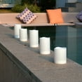 thumbnail image 5 of Merrynights Solar Candles Outdoor Waterproof, Rechargeable Candles, Solar Powered Flameless Candles for Outdoor, Lanterns, Sensor Only, Dusk to Dawn, Set of 2, 5 of 7