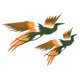 thumbnail image 2 of Daboolka 4 unids/set Phoenix Bird combinación hierro en apliques ropa parches para coser bordado DIY, 2 of 8