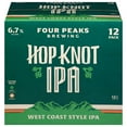 thumbnail image 2 of Four Peaks Hop Knot IPA Craft Beer, 12 pack, 12 fl oz Glass Bottles, 6.7% ABV, 2 of 5
