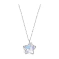 thumbnail image 1 of Visland Collier Femme Pendentif Étoile Transparent en Strass Réglable avec Longueur Prolongée Collier Clavicule Femme Mariage Fête Voyage Bijou de Cou, 1 of 7