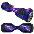 thumbnail image 2 of Cover Self-Balancing Scooter Hover Board Sticker Decals Vinyl Purple M1V0, 2 of 9