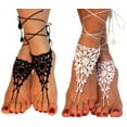 thumbnail image 2 of Barefoot Sandals Handmade Decorative Foot Jewelry Foot Chain for Women, 2 of 5