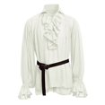 thumbnail image 2 of Chemise à Manches Longues Bandage Mode Haute Qualité Homme Gothique Blouse, 2 of 4
