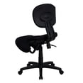 thumbnail image 3 of Scranton & Co Chaise de Bureau Ergonomique Mobile à Genoux en Noir, 3 of 5