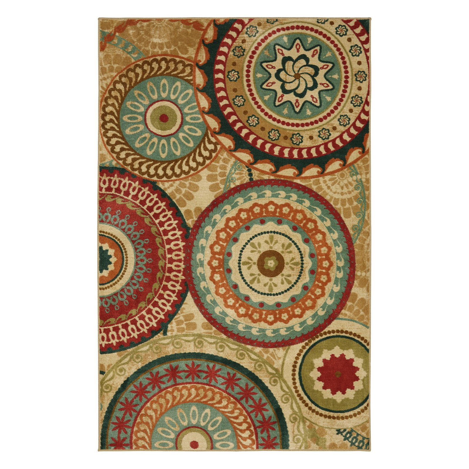 Mohawk Home Aurora Forest Suzani Indoor Area Rug