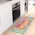 thumbnail image 5 of Love Summer Crab Bathroom Rug Non Slip Bathroom Mats Entry Door Soft Carpets for Kitchen Bedroom Living Room 39x20 inch, 5 of 7