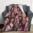 thumbnail image 4 of Sexy #4 Zendaya Blanket Super Soft Throw Blanket Silky Flannel Lightweight for Sofa, Bed Blanket All Season Use 30""*40""（76 * 100cm）, Style, 4 of 6