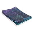 thumbnail image 5 of Yayeee Tapestry Wall Hanging for Bedroom 80" x 60" Living Room Home Wall Art Decor, Purple Moonlight Forest, 5 of 7
