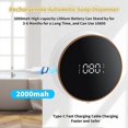 thumbnail image 4 of 300ml Touchless Hand Sanitizer Dispenser, USB Charging Wall-mounted LED Display Sensor Hand Soap Dispenser for Bathroom, Kitchen (White), 4 of 5