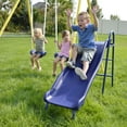 Sportspower Power Play Time Metal Swing Set with 2 Swings and Lifetime