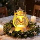thumbnail image 4 of Decoraciones navideñas, adornos navideños, regalos de Navidad, luz nocturna navideña, Papá Noel, linternas LED portátiles de plástico, luz portátil, 4 of 5