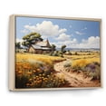 thumbnail image 2 of Designart "Barn Country Legacy Painting I" Farmhouse Floater Framed Canvas Wall Art, 2 of 7