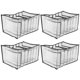 thumbnail image 2 of Organizador de ropa de 7 rejillas de 4 piezas, organizador de ropa plegable para armario, caja de almacenamiento con compartimento para ropa con cajón lavable, 2 of 5