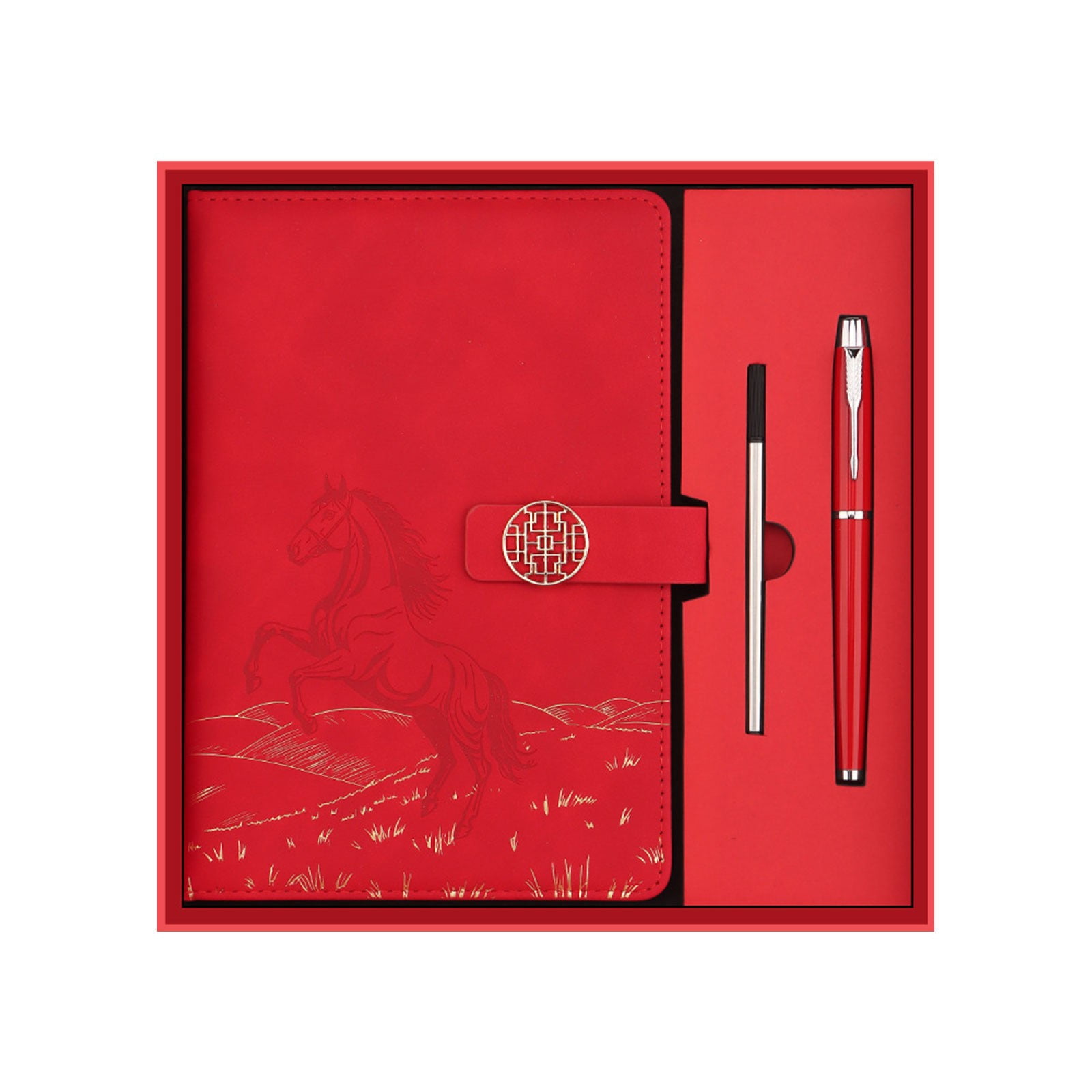 A5 Handmade Trendy Notebook Professional Business Use Journal Notepad