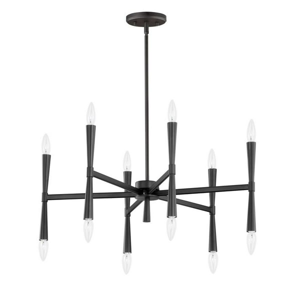 Maxim Lighting - Rome - 12 Light Chandelier-Black Finish