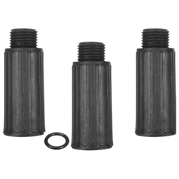 3Pcs Oil Cap Plug Air Compressor Craftsman Parts for E100087 Black Thread M15 1.50mm Craftsman Air Compressor Oil