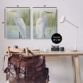 thumbnail image 3 of Stupell Industries Egrets in Marshland Animals & Insects Painting Gallery Wrapped Canvas Print Wall Art, 24 x 30, Set of 2, 3 of 7